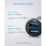 Anker PowerDrive 2 Alloy Metal Mini Car Charger Sliver