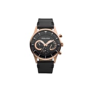 Police Suriago Driver Smart Men's Wrist Watch With Black Leather Strap - Pewjf2110901
