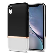 Spigen La Manon Jupe Designed For Iphone Xr Cover/case - Milk Black