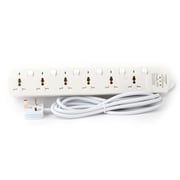 Terminator Brand Universal Power Extension Socket With Surge Protection 6way 3m - Tpb 6asp