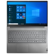 Lenovo ThinkBook 15 Gen 2 (2020) Laptop - 11th Gen / Intel Core i7-1165G7 / 15.6inch FHD / 512GB SSD / 8GB RAM / Shared / Windows 10 Pro / English & Arabic Keyboard / Grey / Middle East Version - [20VE001AAX]