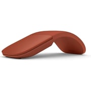 Microsoft Czv-00082 Light And Ready Surface Connect Via Bluetooth Arc Mouse, Poppy Red Color