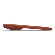 Microsoft Czv-00082 Light And Ready Surface Connect Via Bluetooth Arc Mouse, Poppy Red Color