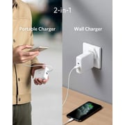 Anker Powercore Fusion Iii 5k Pd, 18w Usb-c Portable Charger 2-in-1 With Power Delivery Wall Charger