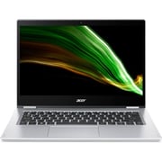 Acer Spin 1 SP114-31-C857 NX.ABXEM.002 Laptop - Celeron 1.1GHz 4GB 128GB Win10 14inch FHD Silver English/Arabic Keyboard