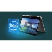 Acer Spin 1 SP114-31-C857 NX.ABXEM.002 Laptop - Celeron 1.1GHz 4GB 128GB Win10 14inch FHD Silver English/Arabic Keyboard