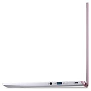 Acer Swift X SFX14-41G-R2R2 NX.AC3EM.002 Laptop - Ryzen 7 1.8GHz 16GB 1TB 4GB Win10 14inch FHD Pink English/Arabic Keyboard