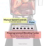 Blendtec Blender TD43PA01-UAE1AP1D