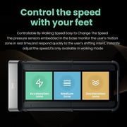 Sparnod Fitness Sth-3050 (5.5 Hp Peak) Motorized Under Desk Walking Pad Treadmill For Home Use – 100% Pre-installed With Interactive Led Display, Foot Sensing Speed Control, Remote And App Control