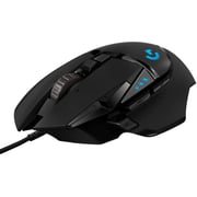 Logitech G502 Hero High Performance Wired Gaming Mouse Black