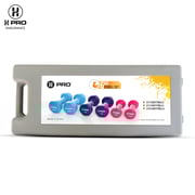 H Pro Vinyl Dumbbell Set With Case – 6kg