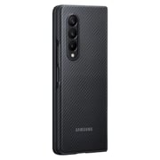 غطاء أراميد لهاتف سامسونج Galaxy Z Fold3 5G باللون الأسود