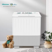 غسالة هايسنس حوضين 7 كجم XPB80-5001