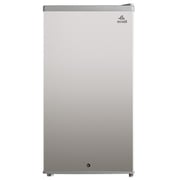 evvoli 90 Liters Mini Fridge Single Door / Mechanical Control / Recessed Handle / Adjustable Legs / Defrost Type - EVRFM-90LS