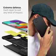 Spigen Tough Armor Designed For Samsung Galaxy A51 Case/cover With Extreme Impact Foam - Black