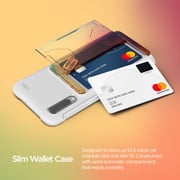 Vrs Design Samsung Galaxy A50 Damda Glide Shield Semi Automatic Card Wallet Cover/case - White Orange Purple