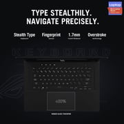 ASUS ROG Zephyrus M16 (2021) Gaming Laptop - 11th Gen / Intel Core i7-11800H / 16inch WQXGA / 16GB RAM / 1TB SSD / 6GB NVIDIA GeForce RTX 3060 Graphics / Windows 10 Home / English & Arabic Keyboard / Black / Middle East Version - [GU603HM-K8059T]