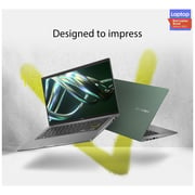 Asus VivoBook S14 Laptop - 11th Gen – Intel EVO Core i5 2.4GHz 8GB 512GB Shared Win10Home 14inch FHD Deep Green English/Arabic Keyboard S435EA KC046T (2021) Middle East Version