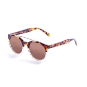 Ocean Glasses Sunglass Tiburon, Demy Brown With Smoke Lens