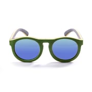 Ocean Glasses Sunglass Fiji, Green Wood And Revo Green Lens