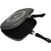 Sonex Die Cast Aluminum Non Stick Double Grill Pan 1pc