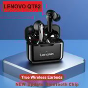 لينوفو Qt82 سماعات بلوتوث لاسلكية Hifi Sound Low Latency Headphones Touch Control Voice Calls Sport Headset