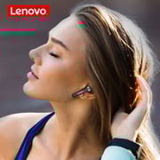 Lenovo Qt81 True Wireless Headphones TWS Earbuds Bluetooth 5.1 Stereo With Charging Box - Black