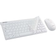 ميشان لوحة مفاتيح لاسلكية وماوس أبيض