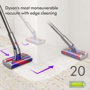 Dyson SV19 Omni-glide Vacuum Cleaner - Silver