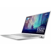 لاب توب ديل انسبايرون 5502 كور i5-1135G7 2.40 جيجاهيرتز 16 جيجا 512 جيجا اس اس دي انتل ايريس اكس اي جرافيكس 10 15.6 انش فل اتش دي فضي