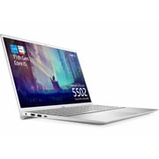 لاب توب ديل انسبايرون 5502 كور i5-1135G7 2.40 جيجاهيرتز 16 جيجا 512 جيجا اس اس دي انتل ايريس اكس اي جرافيكس 10 15.6 انش فل اتش دي فضي