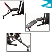 Skyland Multi-function Home Gym 3 Station With Protection Cover For 72 Kg Stack Weight, Adjustable Bench, Punching Bag, Power Stand-gm-8138