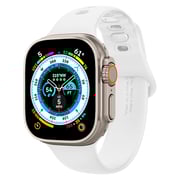 Spigen Silicone Fit Apple Watch Band White
