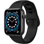 Spigen Silicone Fit Apple Watch Band Black