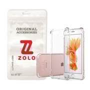 Zolo Iphone 6 Shockproof Ultra Slim Clear Tpu Soft Silicone Bumper Anti-scratch Thin Fit Case