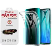 Zolo Shockproof Slim Soft Tpu Silicon Case Cover For Redmi Note 8 Pro Clear