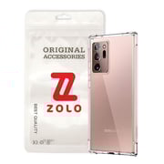 Zolo Protective Edge Case Cover For Samsung Galaxy Note 20 Ultra Clear