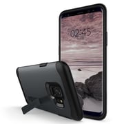 Spigen Slim Armor With Kickstand Designed For Samsung Galaxy S9 Cover/case - Metal Slate