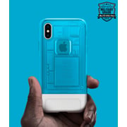 Spigen Classic C1 Designed For Iphone X Cover/case - Blueberry (blue) 10th Anniversary Limited Edition