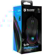 Sades S17 Scythe RGB Gaming Mouse BLK