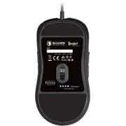 Sades Revolver RGB Gaming Mouse 1.8m Black