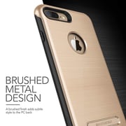 Vrs Design Iphone 7 Plus Duo Guard Cover/case - Shine Gold