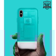 Spigen Classic C1 Designed For Iphone X Cover/case - Bondi Blue 10th Anniversary Limited Edition