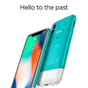 Spigen Classic C1 Designed For Iphone X Cover/case - Bondi Blue 10th Anniversary Limited Edition