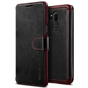 Vrs Design Lg G7 Thinq Layered Dandy Wallet Cover/case - Black