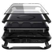 Spigen Reventon Designed For Samsung Galaxy S9 Case Cover - Black - Full 360 Protection With Glas.tr Curved Glass Screen Protector