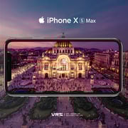 Vrs Design Apple Iphone Xs Max First Glass Premium 3d Full Cover Screen Protector - Curved Edge Tempered Glass