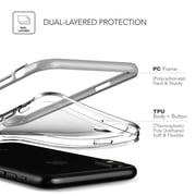 Vrs Design Iphone X Crystal Bumper Cover/case - Silver