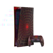 Switch PS5 Spider Man Design Gaming Console Disc Version with Single Controller 825GB Black