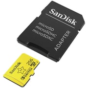 SanDisk UHS-I Nintendo Switch Micro SDXC Card 256GB Yellow SDSQXAO-256G-GN3ZN